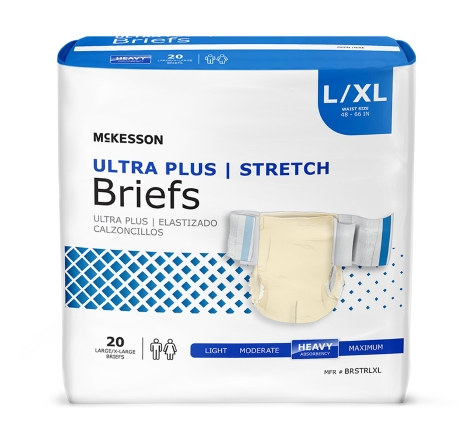 McKesson Ultra Large Disposable Heavy Absorbency BRIEF