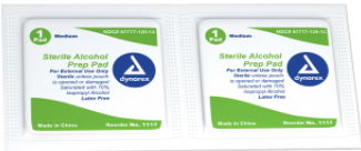 Alcohol Prep Pad Sterile Medium