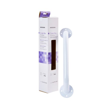McKesson Wall Grab Bar White Steel