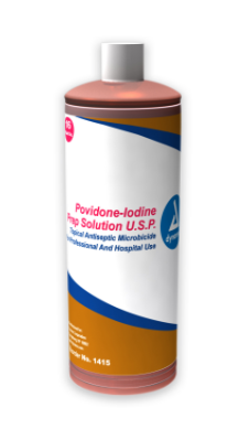 Povidone Iodine Prep Solution, 16 oz