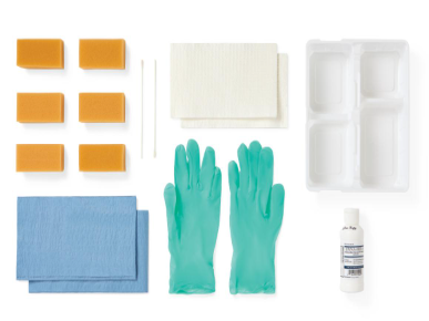 Skin Prep Tray with CHG 20/cs