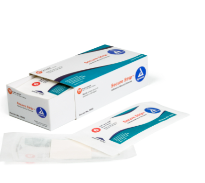 Wound Closure Strips ST 1/4" X 1 1/2" 50 Pouches of 6/bx