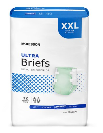 McKesson Ultra Large Disposable Heavy Absorbency BRIEF