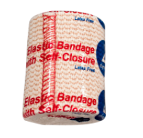 Bandage, Compression Elastic 4" x 5yd Tan (w/Self Enclosure)